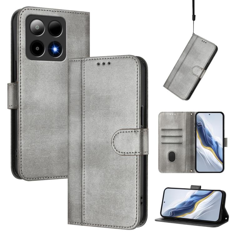 Line Splicing Buckle Retro Leather Phone Case, For Boost Mobile Summit 5G 2024, For Boost Mobile Celero 5G+ 2024 / 3+ 5G, For Boost Mobile Celero 5G 2024 / 3 5G, For Boost Mobile Celero 5G SC / SN339D