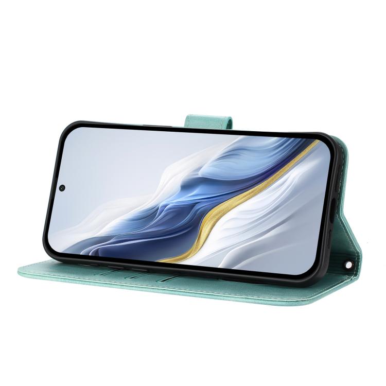 Line Splicing Buckle Retro Leather Phone Case, For Doogee Note 56 / Note 56 Pro, For Doogee N60 Pro, For Doogee Note 59 / 59 Pro, For Doogee Note 58 / 58 Pro, For Doogee N55 / N55 Plus