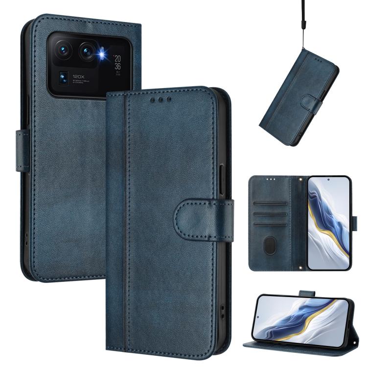 Line Splicing Buckle Retro Leather Phone Case, For Xiaomi Poco X4 Pro 5G, For Xiaomi 11T / 11T Pro, For Xiaomi Poco X3 GT, For Xiaomi Mi 11 Lite / Mi 11 Lite 5G, For Xiaomi Mi 11 Ultra, For Xiaomi Mi 11 Pro