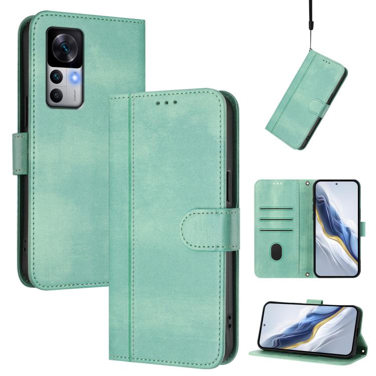 Line Splicing Buckle Retro Leather Phone Case, For Xiaomi Civi 3 5G, For Xiaomi 13 Lite 5G / Civi 2, For Xiaomi 13 Pro 5G, For Xiaomi 13, For Xiaomi 12T / 12T Pro / Redmi K50 Ultra, For Xiaomi 12S Ultra