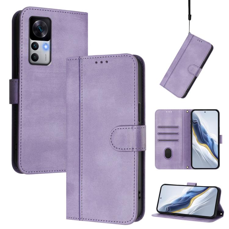 Line Splicing Buckle Retro Leather Phone Case, For Xiaomi Civi 3 5G, For Xiaomi 13 Lite 5G / Civi 2, For Xiaomi 13 Pro 5G, For Xiaomi 13, For Xiaomi 12T / 12T Pro / Redmi K50 Ultra, For Xiaomi 12S Ultra