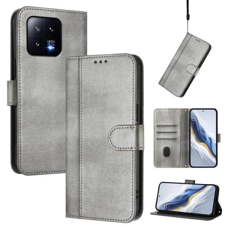 Line Splicing Buckle Retro Leather Phone Case, For Xiaomi Civi 3 5G, For Xiaomi 13 Lite 5G / Civi 2, For Xiaomi 13 Pro 5G, For Xiaomi 13, For Xiaomi 12T / 12T Pro / Redmi K50 Ultra, For Xiaomi 12S Ultra