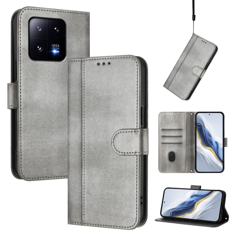 Line Splicing Buckle Retro Leather Phone Case, For Xiaomi Civi 3 5G, For Xiaomi 13 Lite 5G / Civi 2, For Xiaomi 13 Pro 5G, For Xiaomi 13, For Xiaomi 12T / 12T Pro / Redmi K50 Ultra, For Xiaomi 12S Ultra