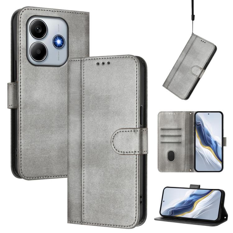 Line Splicing Buckle Retro Leather Phone Case, For Xiaomi Poco F7 Pro 5G / Redmi K80, For Xiaomi Poco X7 5G / Redmi Note 14 Pro 5G, For Xiaomi 15 Ultra, For Xiaomi Poco X7 Pro 5G, For Xiaomi Poco M7 Pro 5G / Redmi Note 14 5G, For Xiaomi 15 Pro