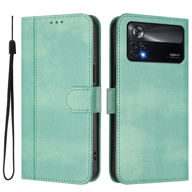 Line Splicing Buckle Retro Leather Phone Case, For Xiaomi Poco X4 Pro 5G, For Xiaomi 11T / 11T Pro, For Xiaomi Poco X3 GT, For Xiaomi Mi 11 Lite / Mi 11 Lite 5G, For Xiaomi Mi 11 Ultra, For Xiaomi Mi 11 Pro