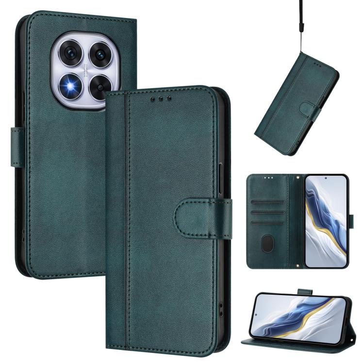 Line Splicing Buckle Retro Leather Phone Case, For Xiaomi Poco F7 Pro 5G / Redmi K80, For Xiaomi Poco X7 5G / Redmi Note 14 Pro 5G, For Xiaomi 15 Ultra, For Xiaomi Poco X7 Pro 5G, For Xiaomi Poco M7 Pro 5G / Redmi Note 14 5G, For Xiaomi 15 Pro