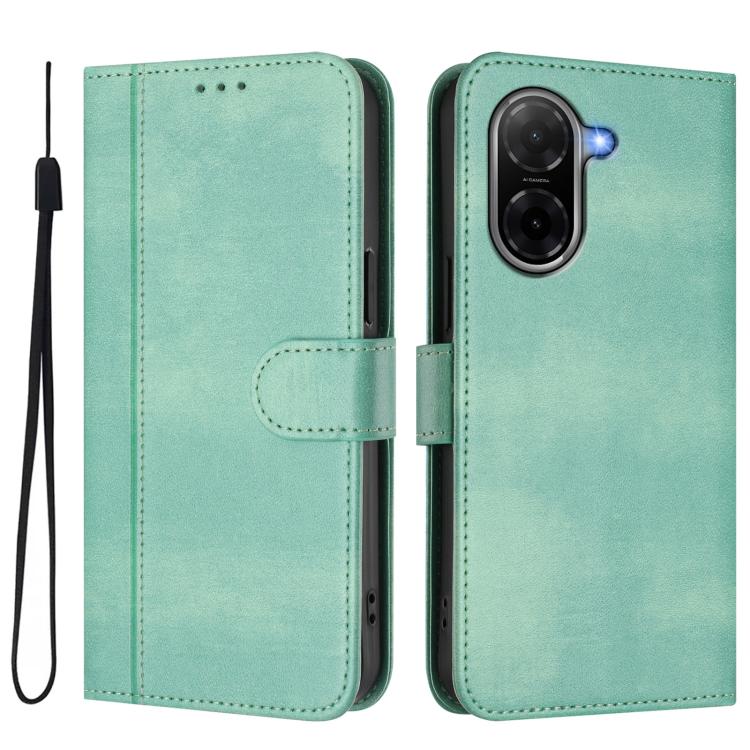 Line Splicing Buckle Retro Leather Phone Case, For Redmi A7 / A5 4G 171mm / Poco C71, For Xiaomi 17 Max 5G, For Redmi K90 Max 5G, For Xiaomi 17T Pro 5G, For Redmi A7 Pro 171mm / Poco C85x 5G, For Redmi 15a 5G