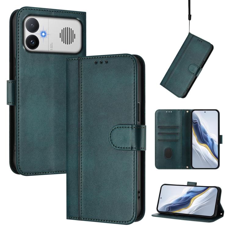 Line Splicing Buckle Retro Leather Phone Case, For Redmi A7 / A5 4G 171mm / Poco C71, For Xiaomi 17 Max 5G, For Redmi K90 Max 5G, For Xiaomi 17T Pro 5G, For Redmi A7 Pro 171mm / Poco C85x 5G, For Redmi 15a 5G