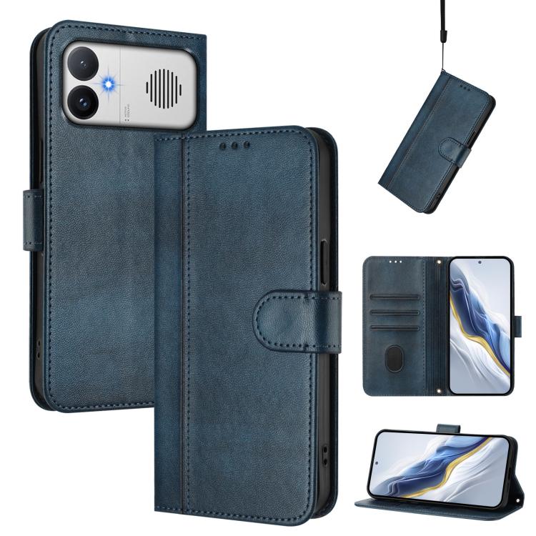 Line Splicing Buckle Retro Leather Phone Case, For Redmi A7 / A5 4G 171mm / Poco C71, For Xiaomi 17 Max 5G, For Redmi K90 Max 5G, For Xiaomi 17T Pro 5G, For Redmi A7 Pro 171mm / Poco C85x 5G, For Redmi 15a 5G