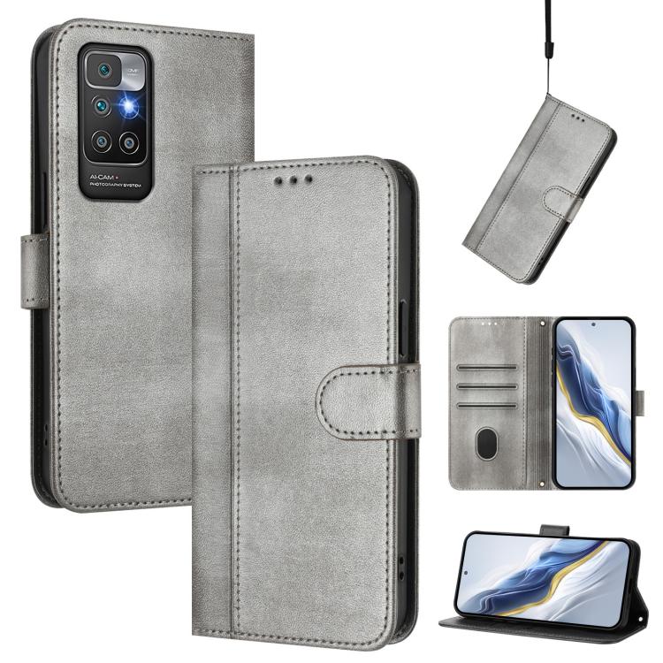 Line Splicing Buckle Retro Leather Phone Case, For Redmi 11A 4G Global, For Redmi Note 10 4G / Note 10S 4G, For Redmi Note 11S 5G / Xiaomi Poco M4 Pro 5G, For Redmi 10A / 9C, For Redmi 10 4G 2021 / 2022 Global, For Redmi K40 / K40 Pro
