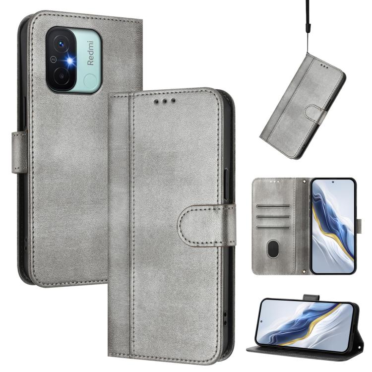 Line Splicing Buckle Retro Leather Phone Case, For Redmi 11A 4G Global, For Redmi Note 10 4G / Note 10S 4G, For Redmi Note 11S 5G / Xiaomi Poco M4 Pro 5G, For Redmi 10A / 9C, For Redmi 10 4G 2021 / 2022 Global, For Redmi K40 / K40 Pro