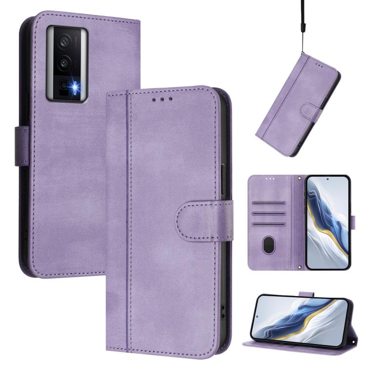 Line Splicing Buckle Retro Leather Phone Case, For Redmi Note 11T Pro+ / Note 12T Pro / K50i, For Redmi Note 12 Turbo 5G / Xiaomi Poco F5, For Redmi K60 / K60 Pro, For Redmi Note 11 4G / Note 11S 4G Global, For Redmi A1+ 4G / A2+                       ...