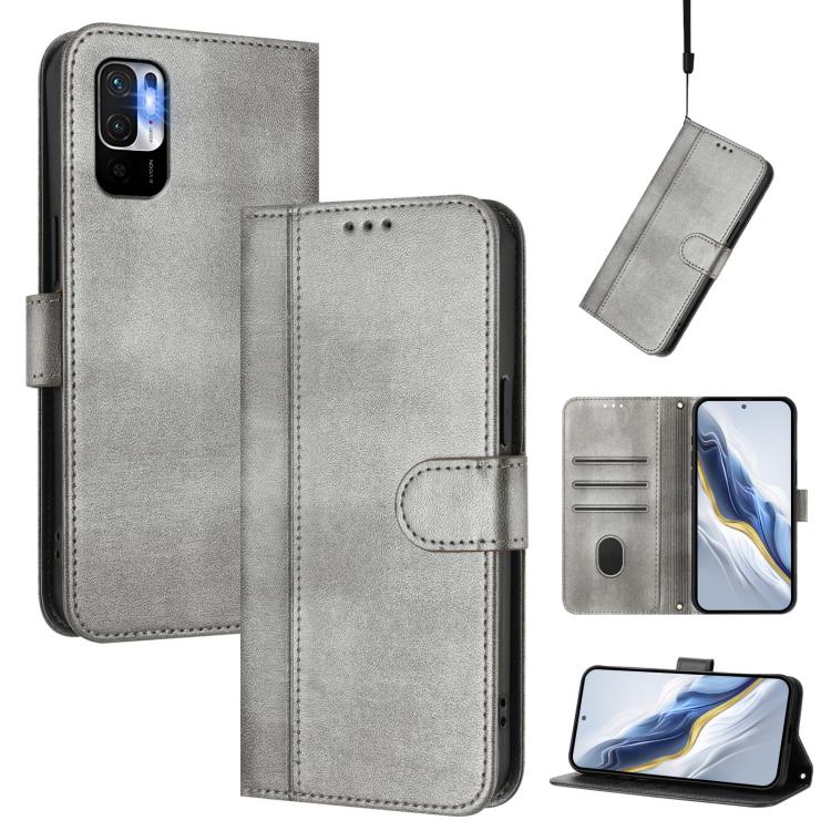 Line Splicing Buckle Retro Leather Phone Case, For Redmi Note 11 Pro+ 5G European, For Redmi Note 10 5G / Note 10T 5G, For Redmi Note 10 Pro 4G / Note 10 Pro Max