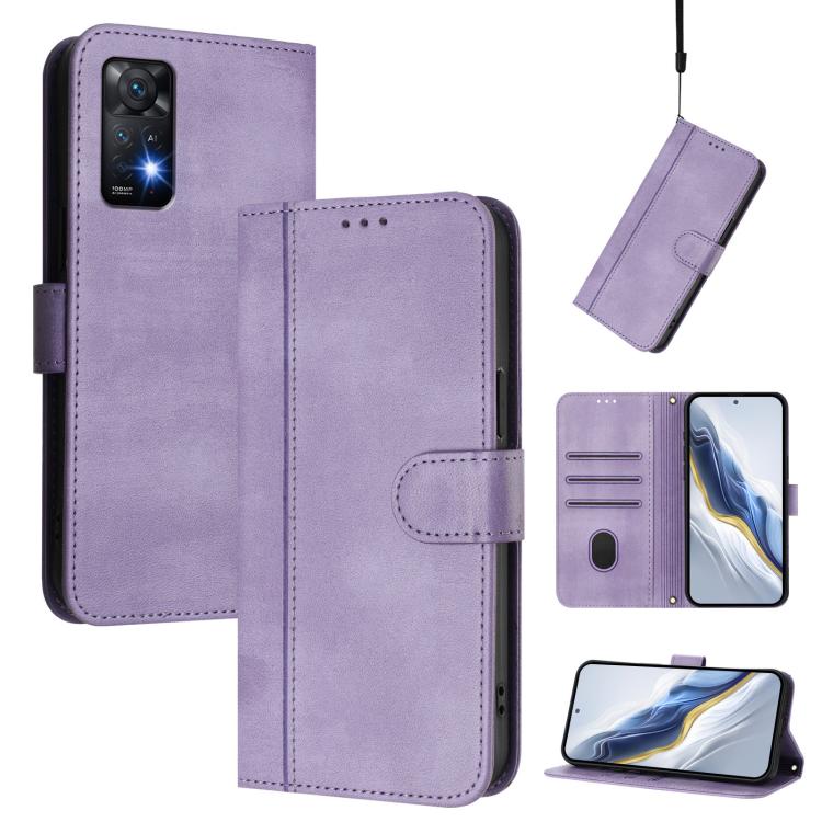 Line Splicing Buckle Retro Leather Phone Case, For Redmi Note 11T Pro+ / Note 12T Pro / K50i, For Redmi Note 12 Turbo 5G / Xiaomi Poco F5, For Redmi K60 / K60 Pro, For Redmi Note 11 4G / Note 11S 4G Global, For Redmi A1+ 4G / A2+                       ...