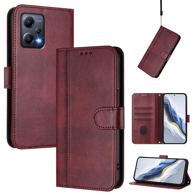 Line Splicing Buckle Retro Leather Phone Case, For Redmi Note 12 4G Global, For Redmi A1 4G / A2 4G, For Redmi Note 12 Pro+ 5G India, For Redmi Note 12 Pro Speed / Note 12 Pro 5G, For Redmi Note 12 5G India / Xiaomi Poco X5                             ...