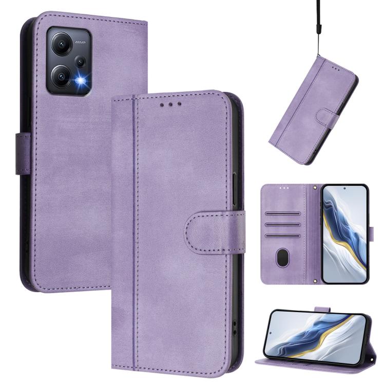 Line Splicing Buckle Retro Leather Phone Case, For Redmi Note 12 4G Global, For Redmi A1 4G / A2 4G, For Redmi Note 12 Pro+ 5G India, For Redmi Note 12 Pro Speed / Note 12 Pro 5G, For Redmi Note 12 5G India / Xiaomi Poco X5                             ...