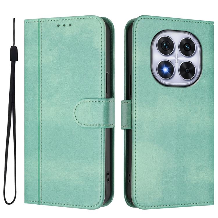 Line Splicing Buckle Retro Leather Phone Case, For Redmi Note 14 Pro 4G Global, For Redmi Note 14 4G 163.25mm, For Redmi K70 Ultra, For Redmi 13 5G / 4G Global, For Redmi A3 4G / A3x 4G, For Redmi Note 13 Pro 4G Global