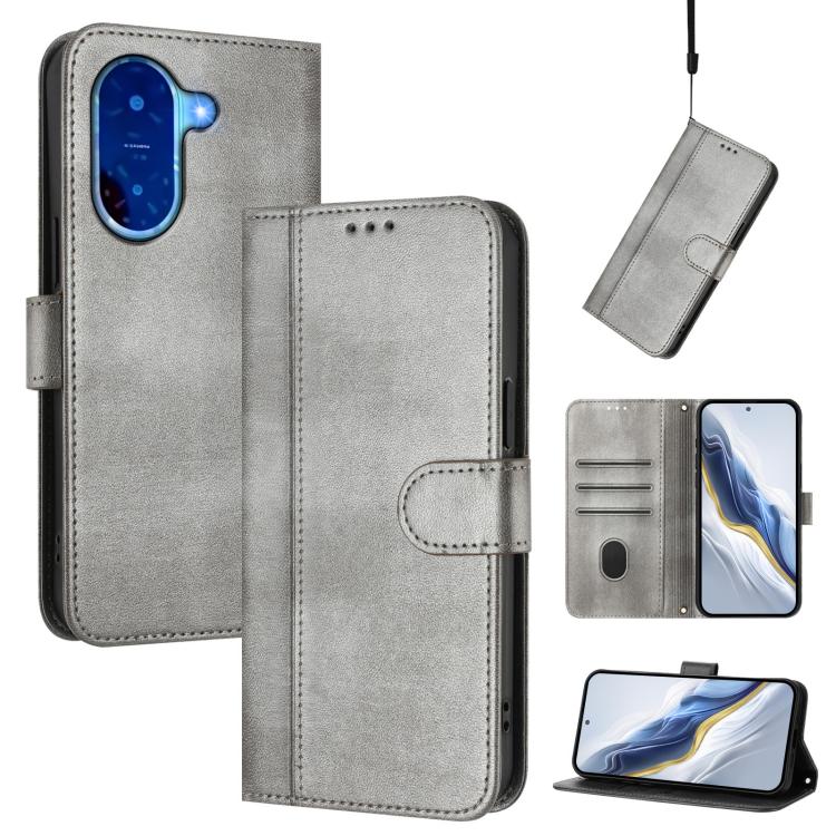 Line Splicing Buckle Retro Leather Phone Case, For Redmi 13x 4G / Xiaomi Poco M6 Plus, For Redmi A5 4G 171.7mm / Xiaomi Poco C71, For Redmi Note 14 4G 164.84mm, For Redmi Note 14 Pro 5G India / Note 14 Pro+, For Redmi Note 14 5G India                  ...