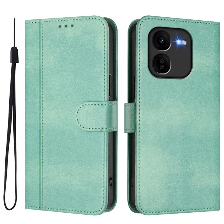 Line Splicing Buckle Retro Leather Phone Case, For vivo iQOO Z9x, For vivo Y20 / Y20i / Y20s / Y11s / Y12s, For vivo iQOO Z9 5G / iQOO Z9 Turbo 5G, For vivo V30 5G / V30 Pro 5G Global, For vivo V29e 5G / V30 Lite 5G Global                              ...