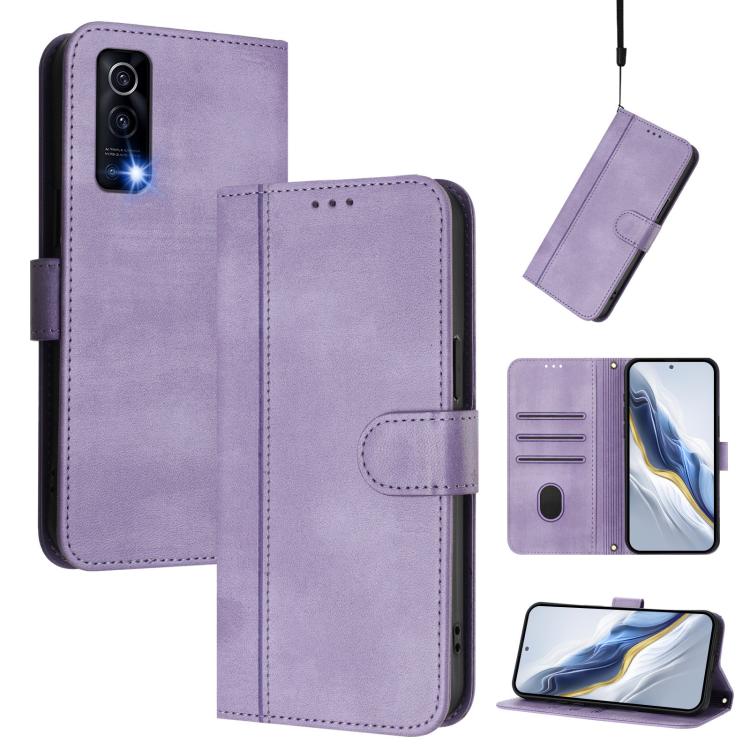 Line Splicing Buckle Retro Leather Phone Case, For vivo V27 5G / V27 Pro 5G Global, For vivo V27e 4G / T2 4G Global, For vivo Y72 5G / Y52 5G / iQOO Z3, For vivo Y35 4G / Y22s 4G / Y22 4G Global, For vivo Y55s 5G 2023 / Y30 5G                          ...