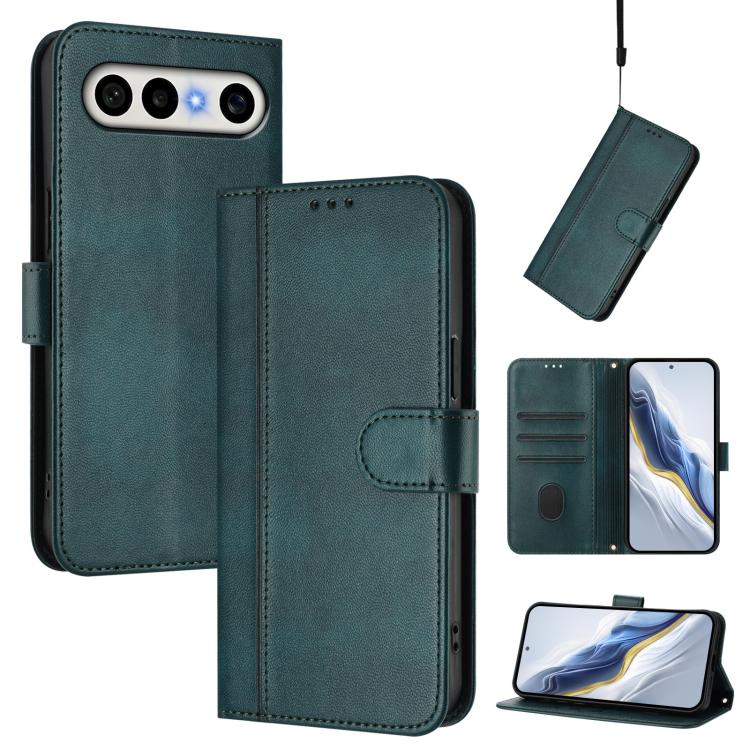 Line Splicing Buckle Retro Leather Phone Case, For vivo X300 FE / S50 Pro mini 5G, For vivo X300s, For vivo Y21 5G 2026 / Y05 4G, For vivo V70 FE 5G, For vivo X300 Ultra, For vivo X300 Pro 5G