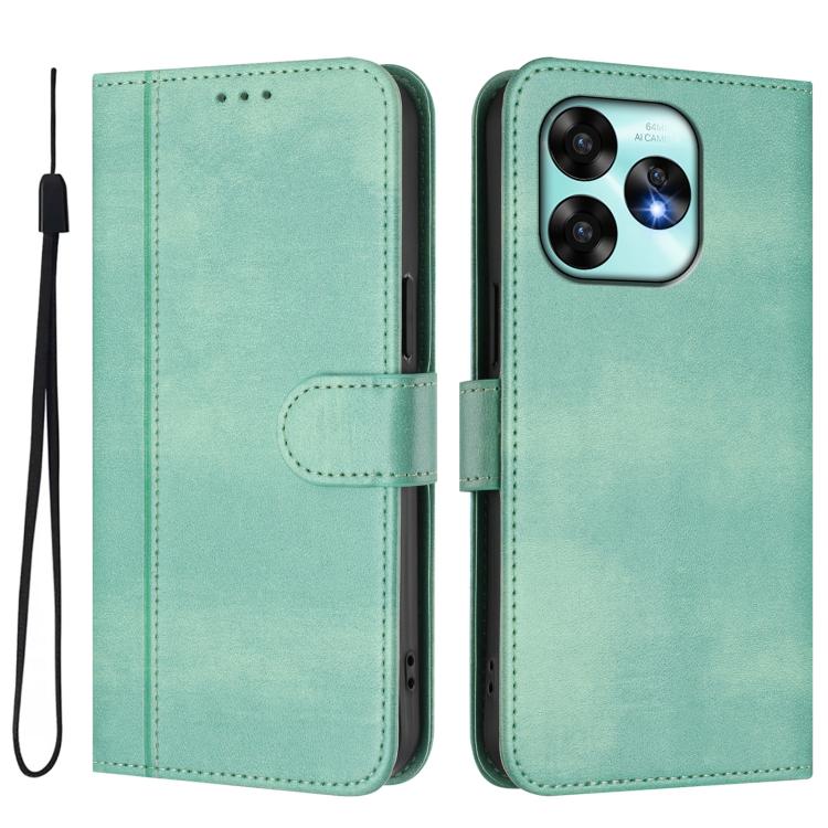 Line Splicing Buckle Retro Leather Phone Case, For UMIDIGI A15 / A15C / A15T, For UMIDIGI Bison X20, For UMIDIGI Power 7 / 7S, For UMIDIGI Power 7 Max