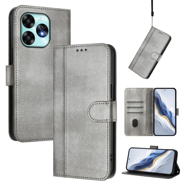Line Splicing Buckle Retro Leather Phone Case, For UMIDIGI A15 / A15C / A15T, For UMIDIGI Bison X20, For UMIDIGI Power 7 / 7S, For UMIDIGI Power 7 Max