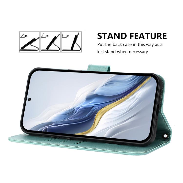 Line Splicing Buckle Retro Leather Phone Case, For Google Pixel 8 Pro, For Google Pixel 8, For Google Pixel 7a, For Google Pixel 7 Pro, For Google Pixel 7, For Google Pixel 6a