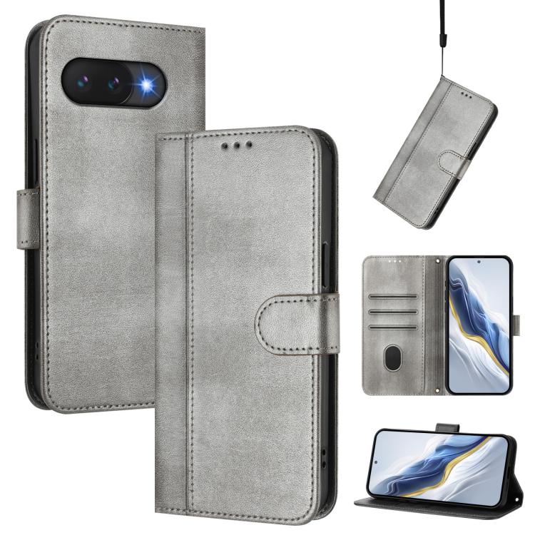 Line Splicing Buckle Retro Leather Phone Case, For Google Pixel 11 Pro XL, For Google Pixel 11 Pro / 11, For Google Pixel 9 Pro XL / Pixel 10 Pro XL, For Google Pixel 10 / 10 Pro / Pixel 9 / 9 Pro, For Google Pixel 9a, For Google Pixel 8a