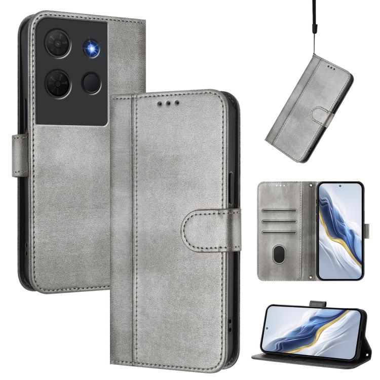 Line Splicing Buckle Retro Leather Phone Case, For TCL 503, For TCL 50 5G / 50 XE / 50 XE NxtPaper, For TCL 50 Nxtpaper /  50 Pro NxtPaper, For TCL 50 LE / TCL K23 / K24, For TCL 50 XL 5G / 50 XL NxtPaper, For TCL 201
