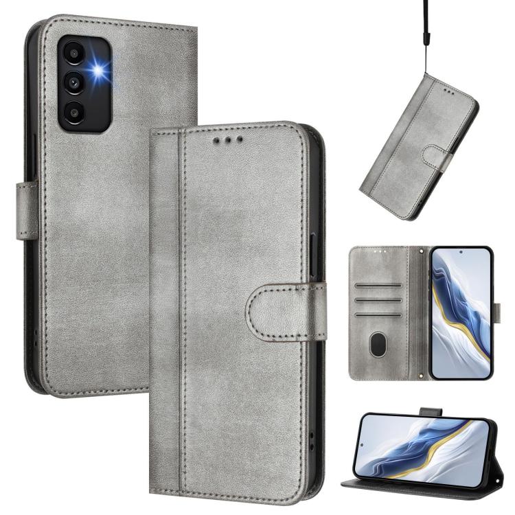 Line Splicing Buckle Retro Leather Phone Case, For Galaxy A14 4G / 5G, For Galaxy A34 5G, For Galaxy A54 5G, For Galaxy A13 / A04s / A04 4G, For Galaxy A22 5G / F42 5G, For Galaxy A53 5G