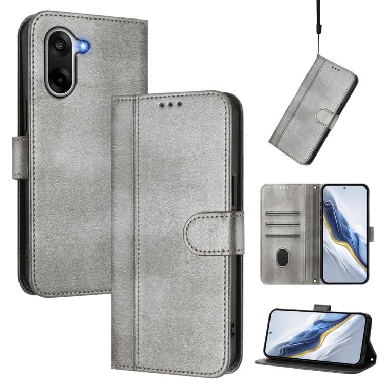 Line Splicing Buckle Retro Leather Phone Case, For OnePlus Turbo 6X Pro 5G, For OnePlus Turbo 6 / Turbo 6V, For OnePlus Ace 5 Ultra, For OnePlus Ace 5 Racing, For OnePlus 13R / OnePlus Ace 5 Pro, For OnePlus 13