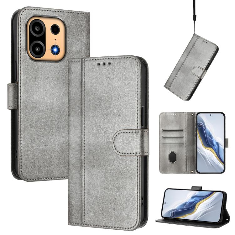 Line Splicing Buckle Retro Leather Phone Case, For OnePlus Turbo 6X Pro 5G, For OnePlus Turbo 6 / Turbo 6V, For OnePlus Ace 5 Ultra, For OnePlus Ace 5 Racing, For OnePlus 13R / OnePlus Ace 5 Pro, For OnePlus 13