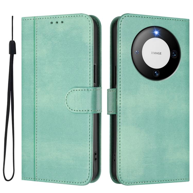 Line Splicing Buckle Retro Leather Phone Case, For Huawei Mate 60, For Huawei P60 Art, For Huawei P60 / P60 Pro, For Huawei Enjoy 50 Pro / Huawei Nova Y90, For Huawei Enjoy 50 / Nova Y70 / Nova Y70 Plus, For Huawei Nova 9