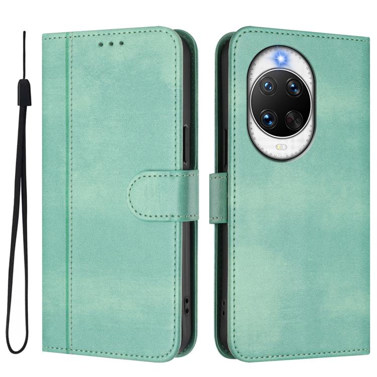 Line Splicing Buckle Retro Leather Phone Case, For Huawei nova 14 Ultra, For Huawei nova 14 Pro, For Huawei nova 14, For Huawei Mate 70 Pro, For Huawei Mate 70, For Huawei Nova 13 Pro