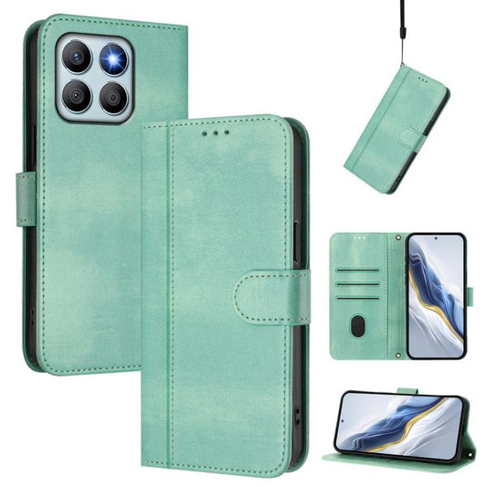 Line Splicing Buckle Retro Leather Phone Case, For Honor X8b 4G Global, For Honor X9b / Honor Magic6 Lite 5G, For Honor 100 Pro, For Honor X8 5G / X6 4G / X6s / 70 Lite Global, For Honor 90 Lite / Honor X50i, For Honor 90 Pro