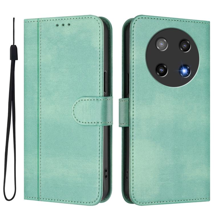 Line Splicing Buckle Retro Leather Phone Case, For Coolpad C16, For Coolpad X100, For Coolpad Cool 40i