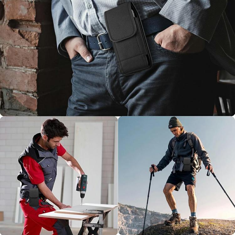 Universal Vertical Outdoor Phone Waist Bag, For 5 inch, For 5.5 inch, For 6.3 inch, For 7 inch