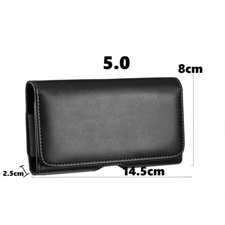Universal Horizontal Outdoor Phone Waist Bag, For 5 inch, For 5.5 inch, For 6.3 inch, For 7 inch