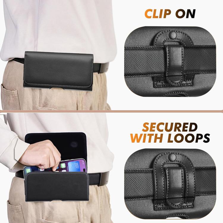 Universal Horizontal Outdoor Phone Waist Bag, For 5 inch, For 5.5 inch, For 6.3 inch, For 7 inch