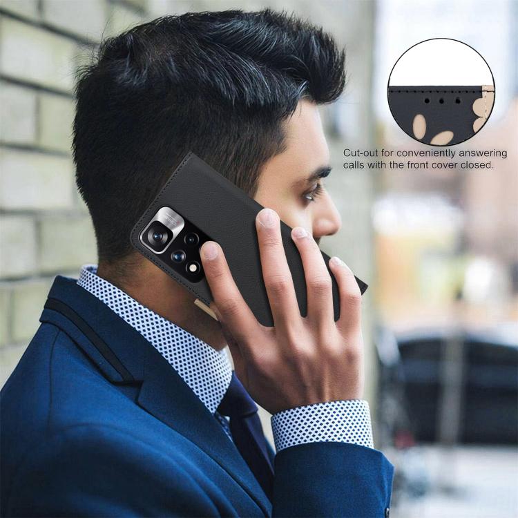 Splicing Color Hollow Flower Pattern RFID Leather Phone Case, For Redmi Note 11 Pro Global 6.67 inch, For Redmi 10 5G / Note 11 4G 6.5 inch, For Redmi Note 10 5G / Note 10T 5G, For Redmi Note 10 4G / Note 10S, For Redmi Note 10 Pro / 10 Pro Max