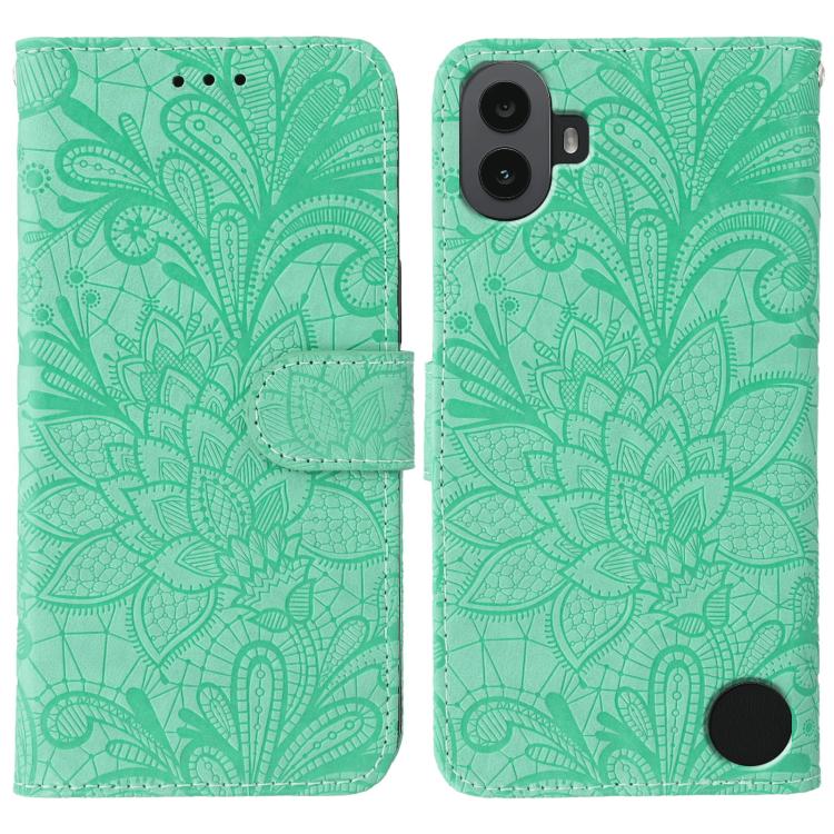 Lace Flower Embossing Flip Leather Phone Case, For Nothing CMF Phone 2 Pro, For Nothing Phone 3a, For Nothing Phone 3a Pro, For Nothing CMF Phone 1