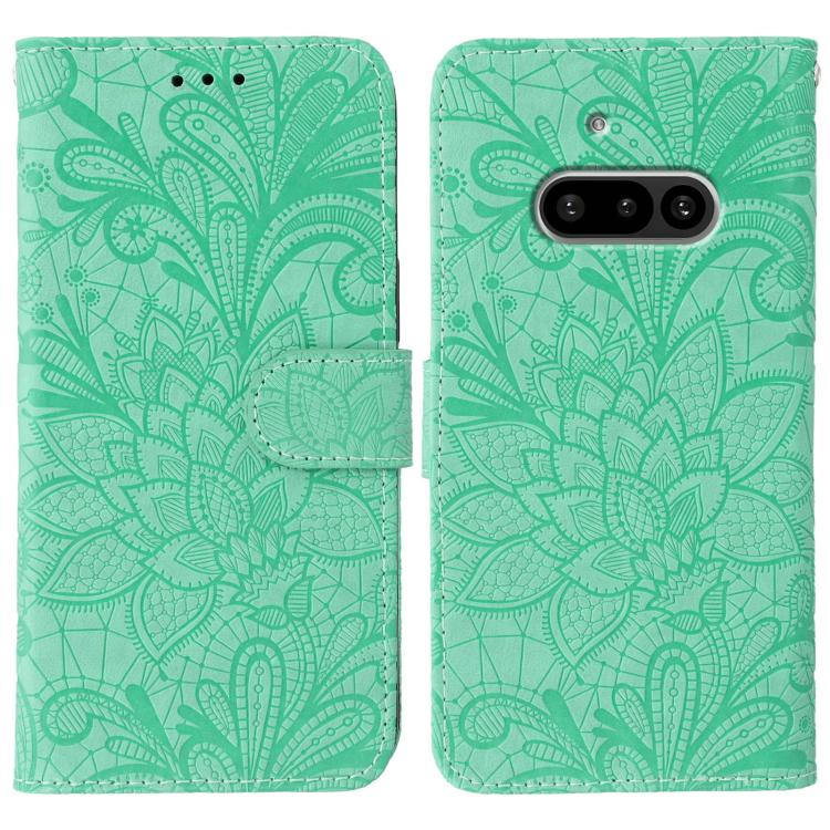 Lace Flower Embossing Flip Leather Phone Case, For Nothing CMF Phone 2 Pro, For Nothing Phone 3a, For Nothing Phone 3a Pro, For Nothing CMF Phone 1