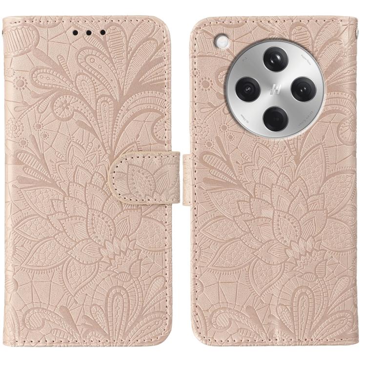 Lace Flower Embossing Flip Leather Phone Case, For OPPO Find X9, For OPPO A6 Pro 5G, For OPPO Find X9 Pro, For OPPO A5 Pro 5G Global, For OPPO Reno13 Pro 5G Global, For OPPO Reno13 5G Global, For OPPO Reno13 F 4G Global / 5G Global, For OPPO Find X8