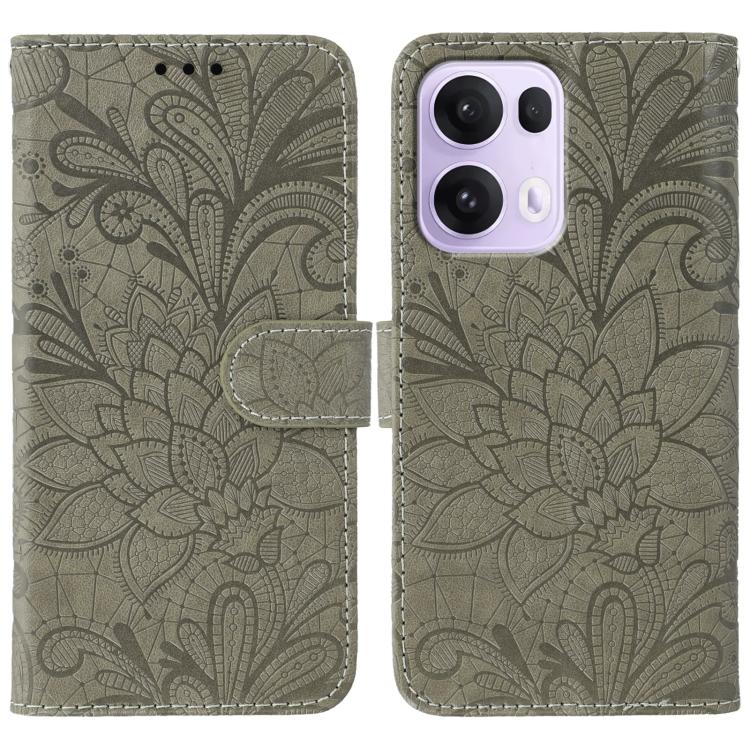 Lace Flower Embossing Flip Leather Phone Case, For OPPO Find X9, For OPPO A6 Pro 5G, For OPPO Find X9 Pro, For OPPO A5 Pro 5G Global, For OPPO Reno13 Pro 5G Global, For OPPO Reno13 5G Global, For OPPO Reno13 F 4G Global / 5G Global, For OPPO Find X8