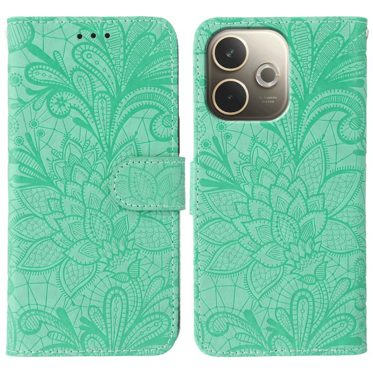 Lace Flower Embossing Flip Leather Phone Case, For OPPO Find X9, For OPPO A6 Pro 5G, For OPPO Find X9 Pro, For OPPO A5 Pro 5G Global, For OPPO Reno13 Pro 5G Global, For OPPO Reno13 5G Global, For OPPO Reno13 F 4G Global / 5G Global, For OPPO Find X8