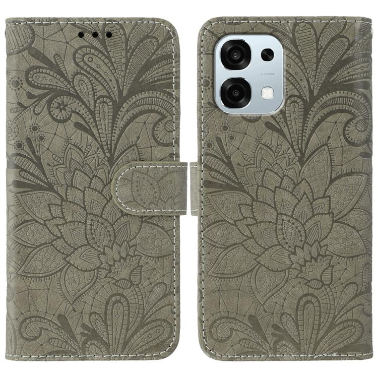 Lace Flower Embossing Flip Leather Phone Case, For OPPO Find X9, For OPPO A6 Pro 5G, For OPPO Find X9 Pro, For OPPO A5 Pro 5G Global, For OPPO Reno13 Pro 5G Global, For OPPO Reno13 5G Global, For OPPO Reno13 F 4G Global / 5G Global, For OPPO Find X8