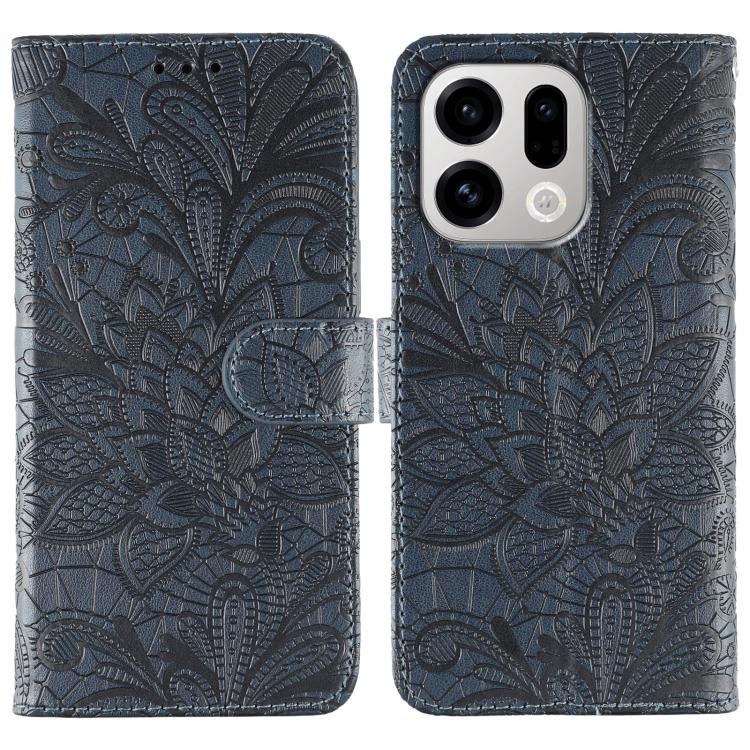 Lace Flower Embossing Flip Leather Phone Case, For OPPO Find X9, For OPPO A6 Pro 5G, For OPPO Find X9 Pro, For OPPO A5 Pro 5G Global, For OPPO Reno13 Pro 5G Global, For OPPO Reno13 5G Global, For OPPO Reno13 F 4G Global / 5G Global, For OPPO Find X8