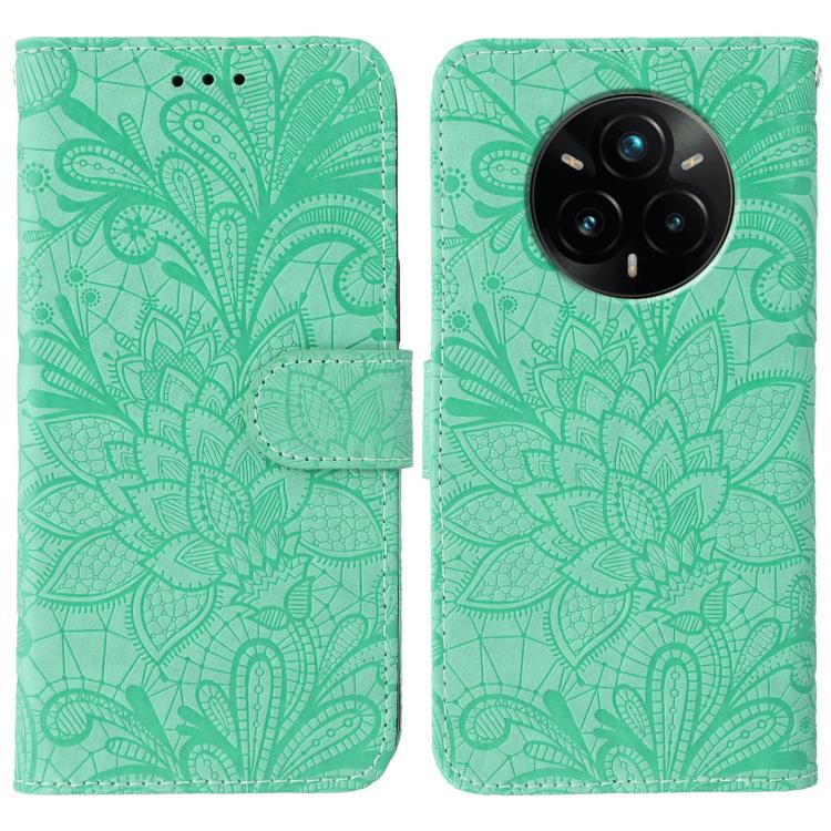 Lace Flower Embossing Flip Leather Phone Case, For Realme 14 Pro+, For Realme 14 Pro, For Realme 14x, For Realme GT 7 Pro