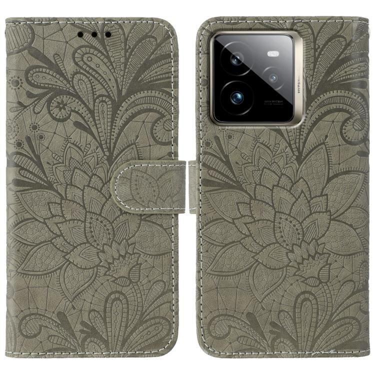 Lace Flower Embossing Flip Leather Phone Case, For Realme 14 Pro+, For Realme 14 Pro, For Realme 14x, For Realme GT 7 Pro